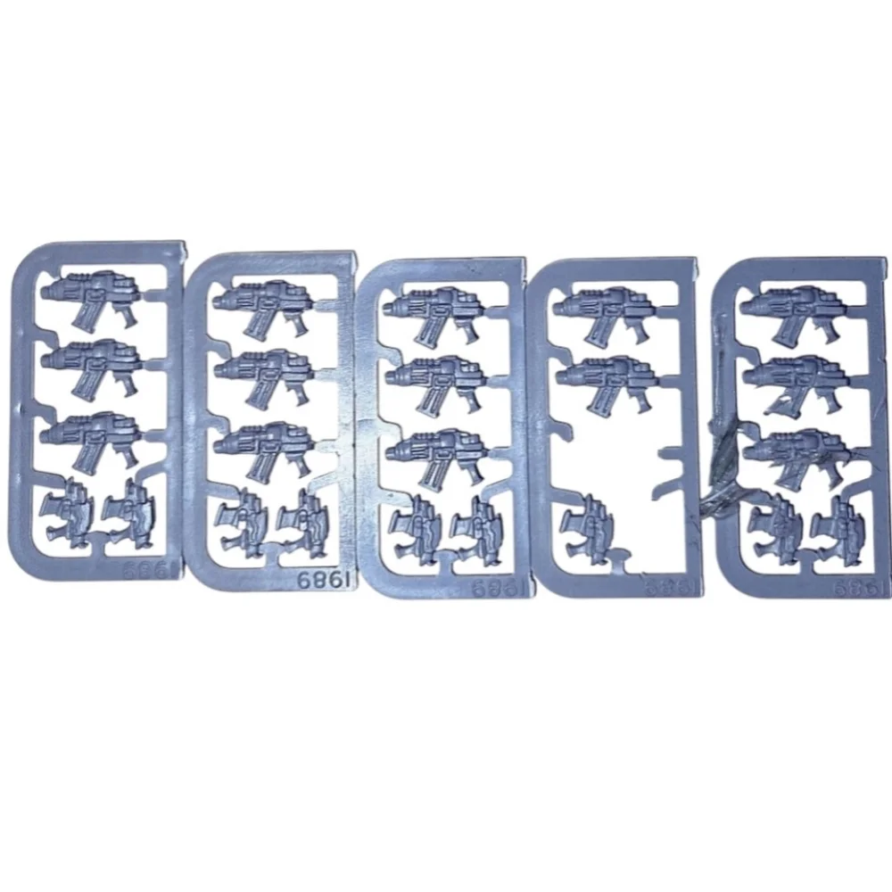 Vintage Warhammer 40K Space Ork Weapons Sprue 1989 Edition Rogue Trader